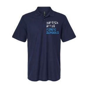 America Needs Schools Softstyle Adult Sport Polo