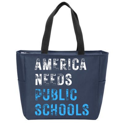 America Needs Schools Zip Tote Bag