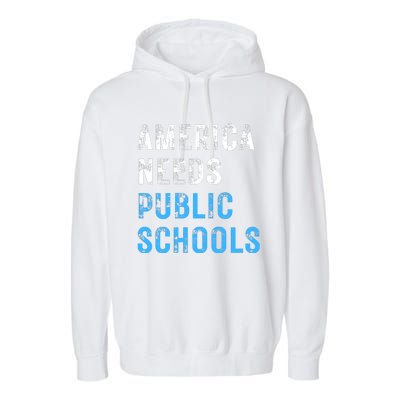 America Needs Schools Garment-Dyed Fleece Hoodie