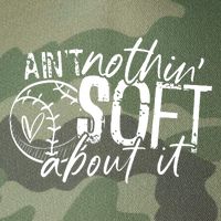 Aint Nothin Soft About It Softball Legacy Tie Dye Trucker Hat