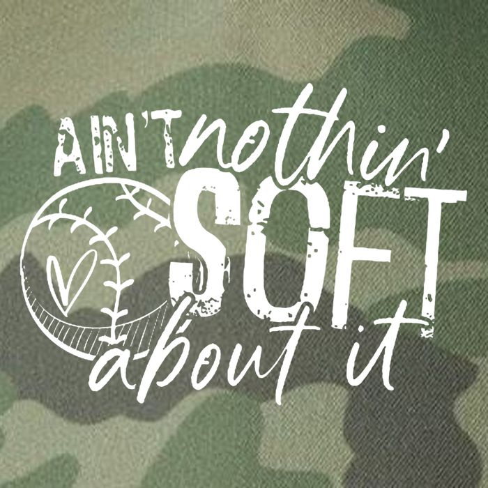 Aint Nothin Soft About It Softball Legacy Tie Dye Trucker Hat