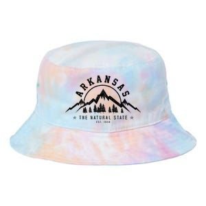 Arkansas Natural State America Usa Souvenir Tie Dye Newport Bucket Hat