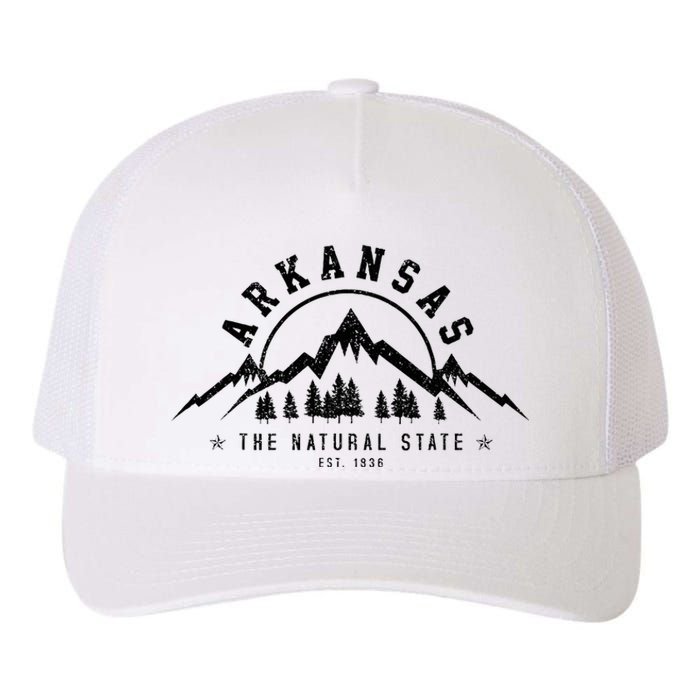 Arkansas Natural State America Usa Souvenir Yupoong Adult 5-Panel Trucker Hat