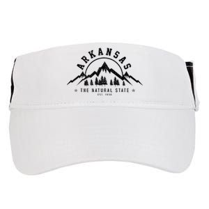 Arkansas Natural State America Usa Souvenir Adult Drive Performance Visor