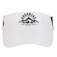 Arkansas Natural State America Usa Souvenir Adult Drive Performance Visor