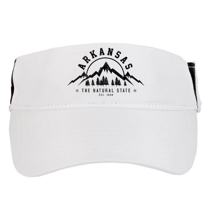 Arkansas Natural State America Usa Souvenir Adult Drive Performance Visor