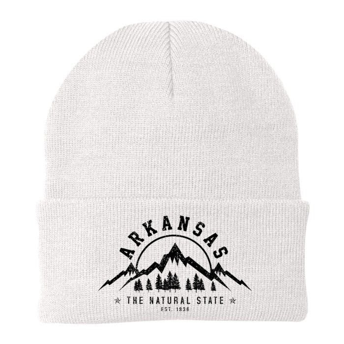 Arkansas Natural State America Usa Souvenir Knit Cap Winter Beanie