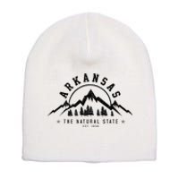 Arkansas Natural State America Usa Souvenir Short Acrylic Beanie