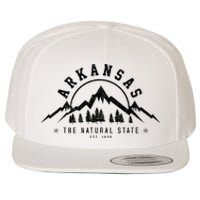 Arkansas Natural State America Usa Souvenir Wool Snapback Cap