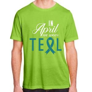 April National Sexual Assault Awareness Funny Gift Adult ChromaSoft Performance T-Shirt