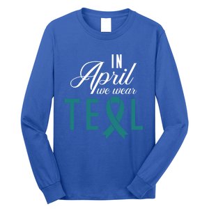 April National Sexual Assault Awareness Funny Gift Long Sleeve Shirt