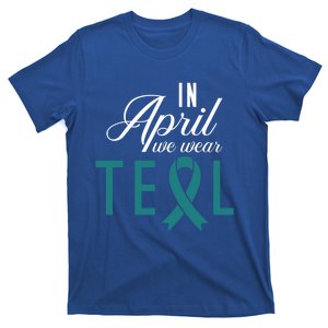 April National Sexual Assault Awareness Funny Gift T-Shirt