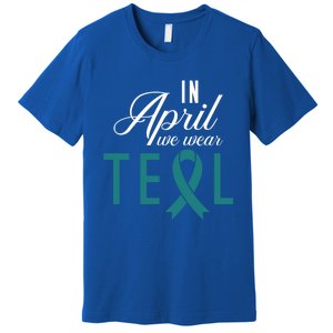 April National Sexual Assault Awareness Funny Gift Premium T-Shirt