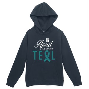 April National Sexual Assault Awareness Funny Gift Urban Pullover Hoodie