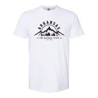 Arkansas Natural State Est 1836 Mountains Nature Gift Softstyle CVC T-Shirt