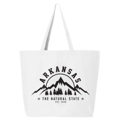 Arkansas Natural State Est 1836 Mountains Nature Gift 25L Jumbo Tote