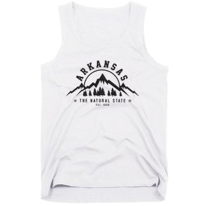 Arkansas Natural State Est 1836 Mountains Nature Gift Tank Top