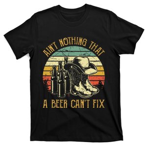 AinT Nothing That A Beer CanT Fix Country Music T-Shirt