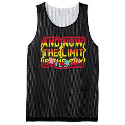 And Now The Limit Is The Sky Mesh Reversible Basketball Jersey Tank