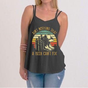 Aint Nothing That A Beer Cant Fix Country Music Women's Strappy Tank