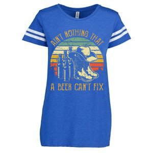 Aint Nothing That A Beer Cant Fix Country Music Enza Ladies Jersey Football T-Shirt