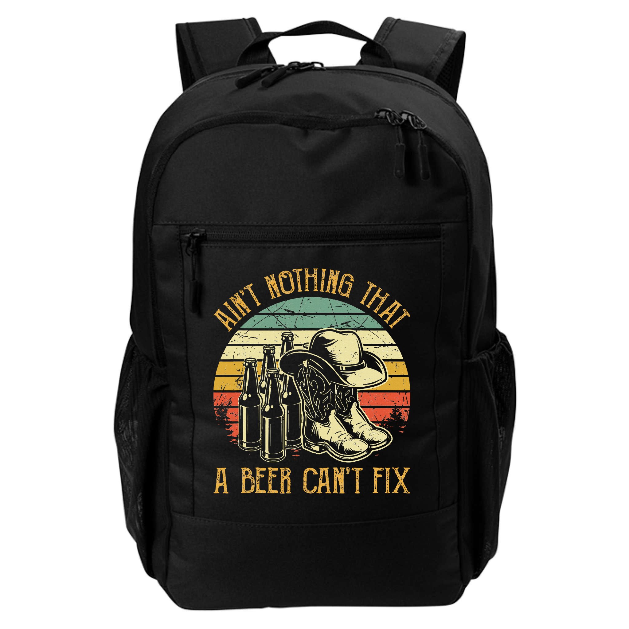 Aint Nothing That A Beer Cant Fix Country Music Backpack