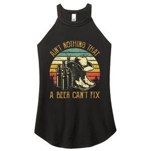 Aint Nothing That A Beer Cant Fix Country Music Women's Perfect Tri Rocker Tank