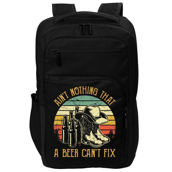 Aint Nothing That A Beer Cant Fix Country Music Impact Tech Backpack