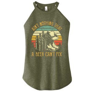 Aint Nothing That A Beer Cant Fix Country Music Women's Perfect Tri Rocker Tank