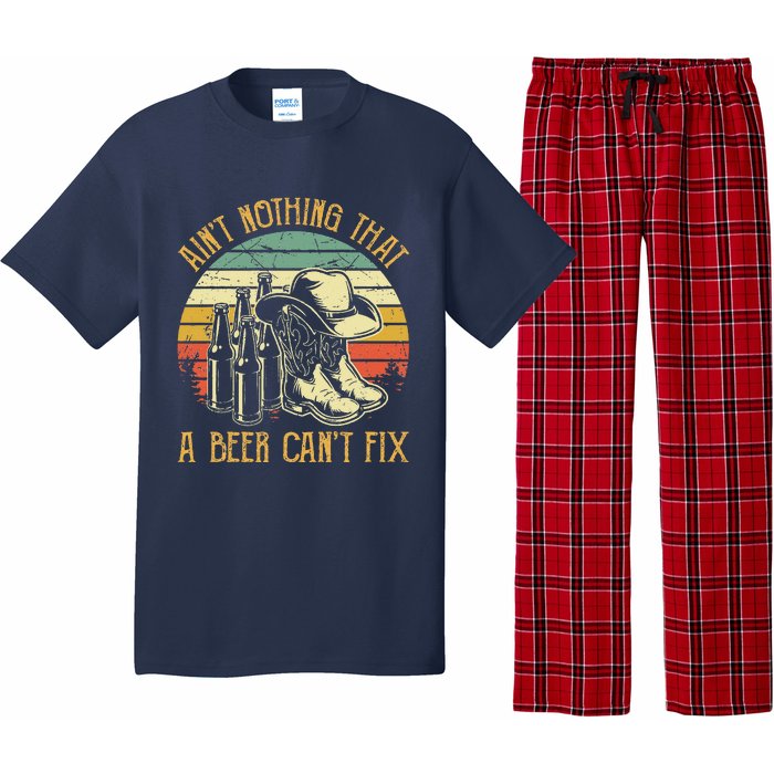 Aint Nothing That A Beer Cant Fix Country Music Pajama Set