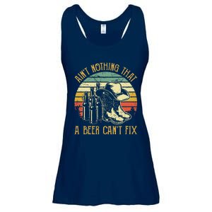 Aint Nothing That A Beer Cant Fix Country Music Ladies Essential Flowy Tank