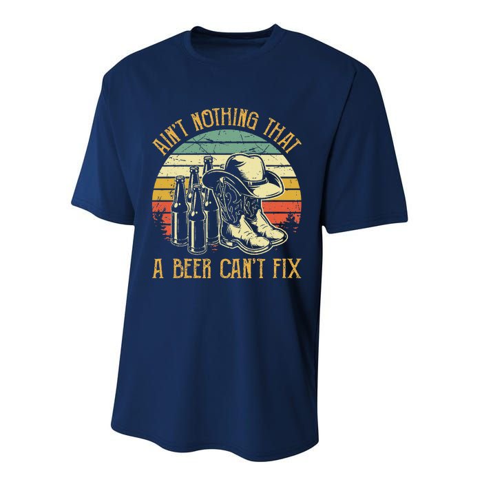 Aint Nothing That A Beer Cant Fix Country Music Performance Sprint T-Shirt