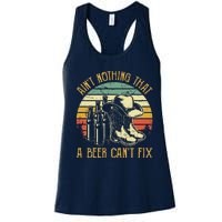 Aint Nothing That A Beer Cant Fix Country Music Women's Racerback Tank