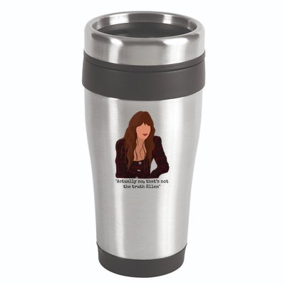 Actually No That’S Not The Truth Ellen 16oz Travel Tumbler
