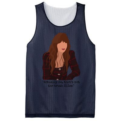 Actually No That’S Not The Truth Ellen Mesh Reversible Basketball Jersey Tank