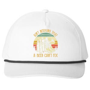 AinT Nothing That A Beer CanT Fix Country Music Snapback Five-Panel Rope Hat