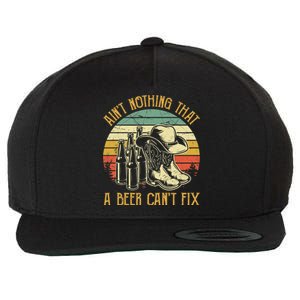 AinT Nothing That A Beer CanT Fix Country Music Wool Snapback Cap