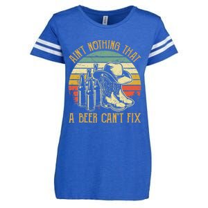 AinT Nothing That A Beer CanT Fix Country Music Enza Ladies Jersey Football T-Shirt