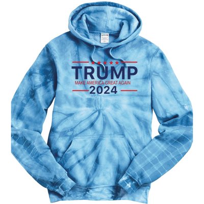 America Needs Trump Again 2024 Donald Trump Tie Dye Hoodie