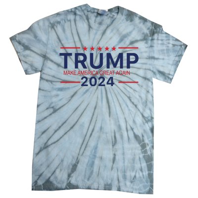 America Needs Trump Again 2024 Donald Trump Tie-Dye T-Shirt