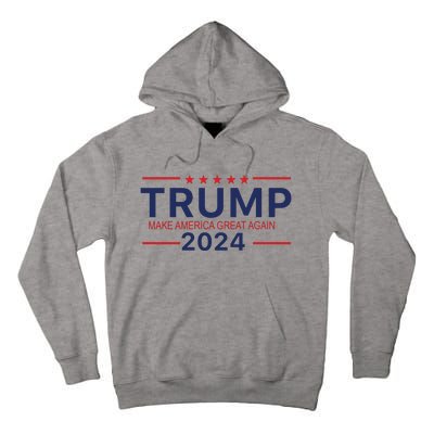 America Needs Trump Again 2024 Donald Trump Tall Hoodie