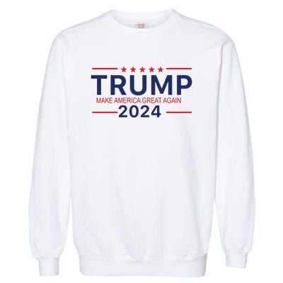 America Needs Trump Again 2024 Donald Trump Garment-Dyed Sweatshirt