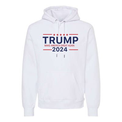 America Needs Trump Again 2024 Donald Trump Premium Hoodie