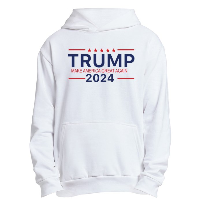 America Needs Trump Again 2024 Donald Trump Urban Pullover Hoodie