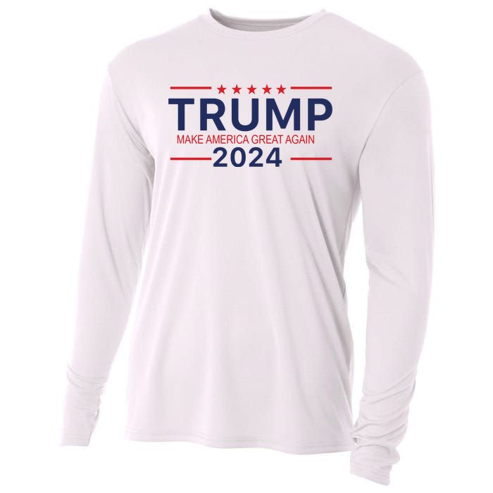 America Needs Trump Again 2024 Donald Trump Cooling Performance Long Sleeve Crew