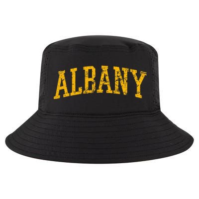 Albany Ny Throwback Cool Comfort Performance Bucket Hat