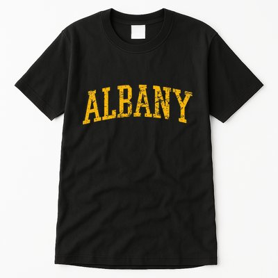 Albany Ny Throwback Tall T-Shirt