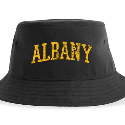 Albany Ny Throwback Sustainable Bucket Hat