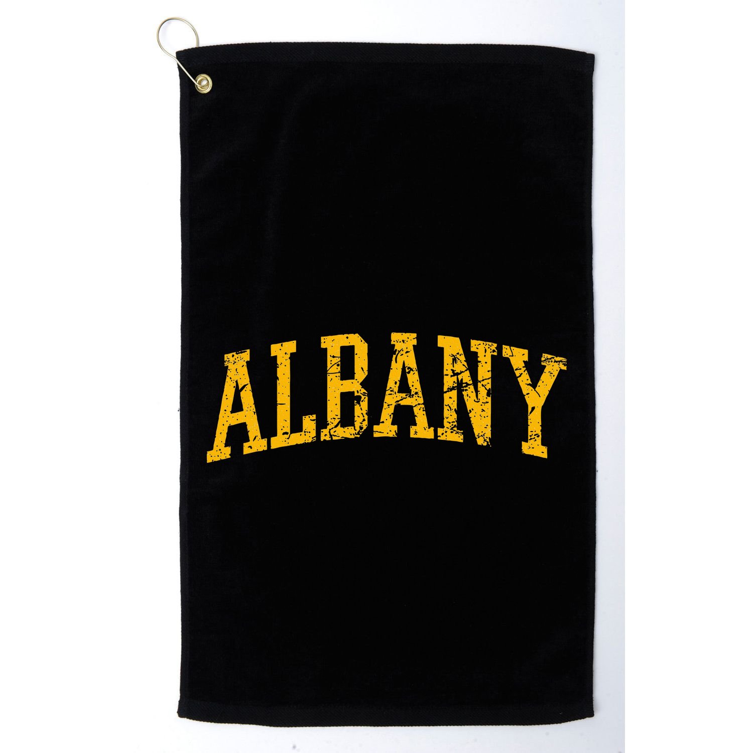 Albany Ny Throwback Golf Towel