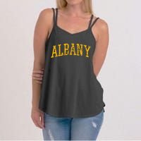 Albany Ny Throwback Women's Strappy Tank